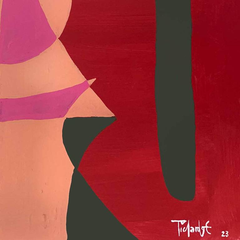 Original Abstract Expressionism Abstract Painting by Enrique Pichardo