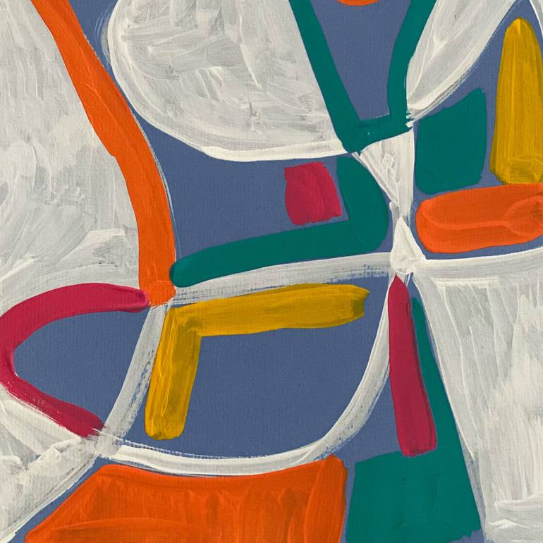 Original Conceptual Abstract Painting by Enrique Pichardo
