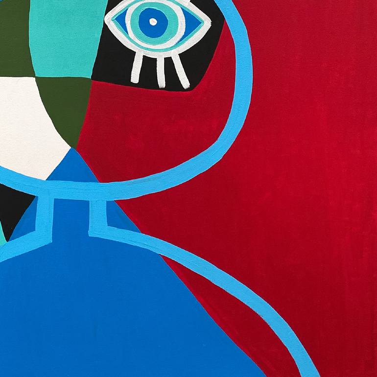 Original Abstract Expressionism Abstract Painting by Enrique Pichardo