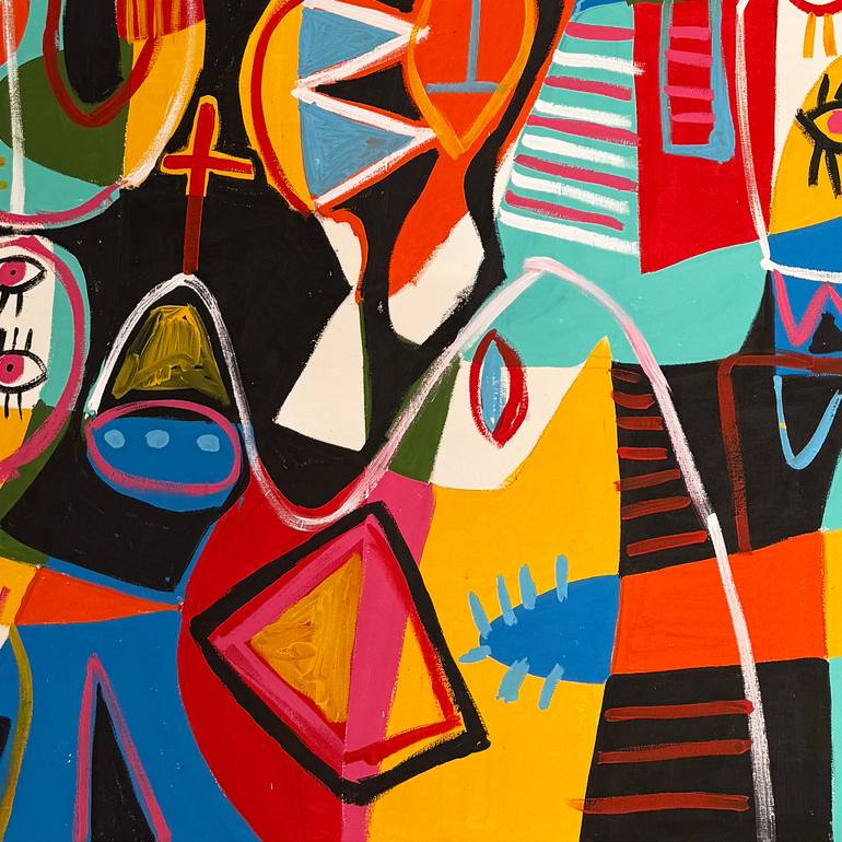 Original Expressionism Abstract Painting by Enrique Pichardo