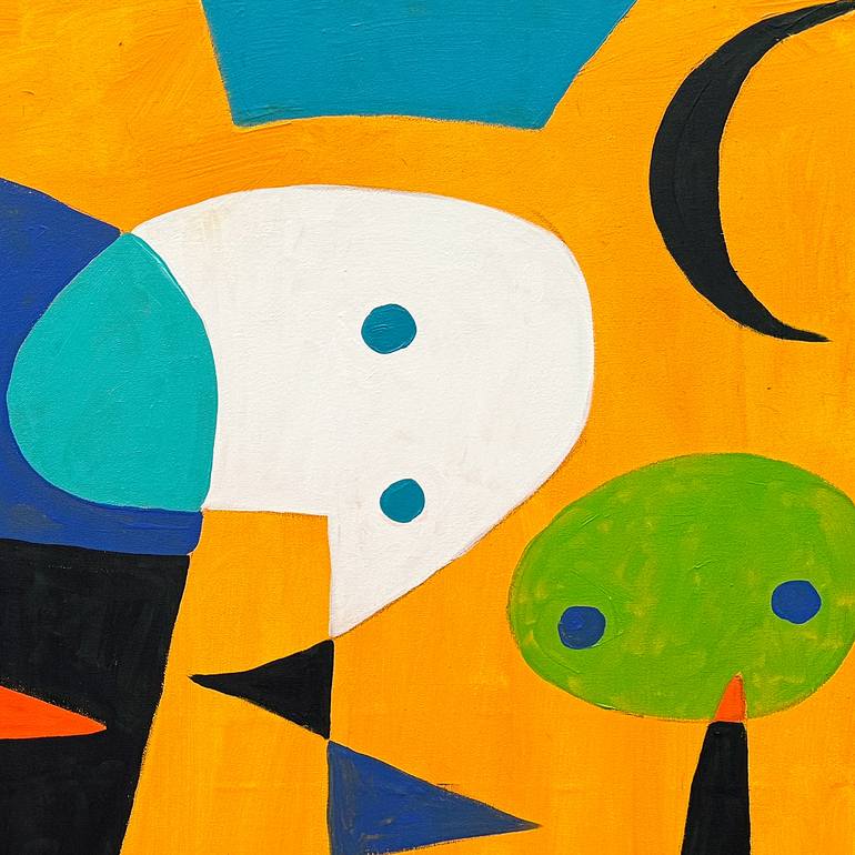 Original Abstract Expressionism Abstract Painting by Enrique Pichardo