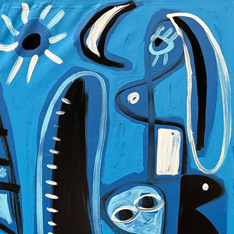 Original Abstract Expressionism Abstract Painting by Enrique Pichardo
