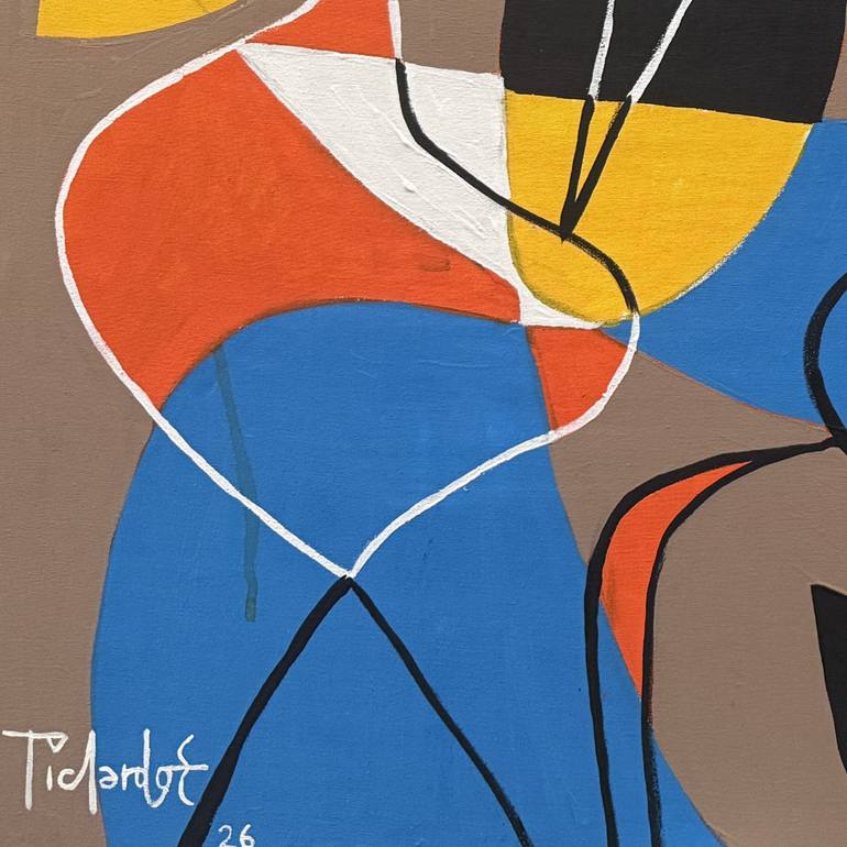 Original Abstract Expressionism Abstract Painting by Enrique Pichardo