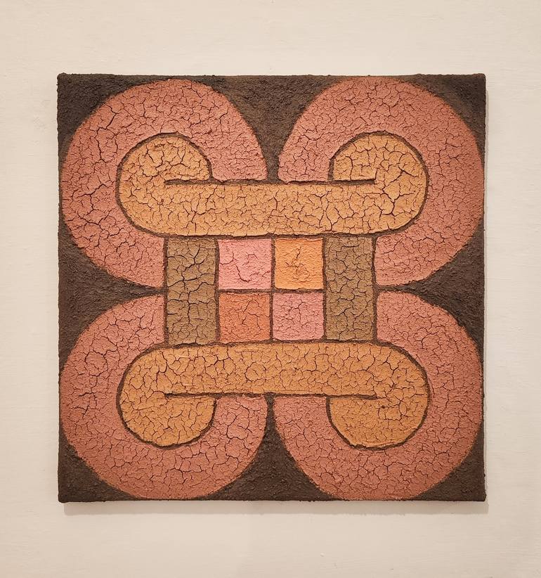 Original Minimalism Abstract Painting by Milan Ketiš