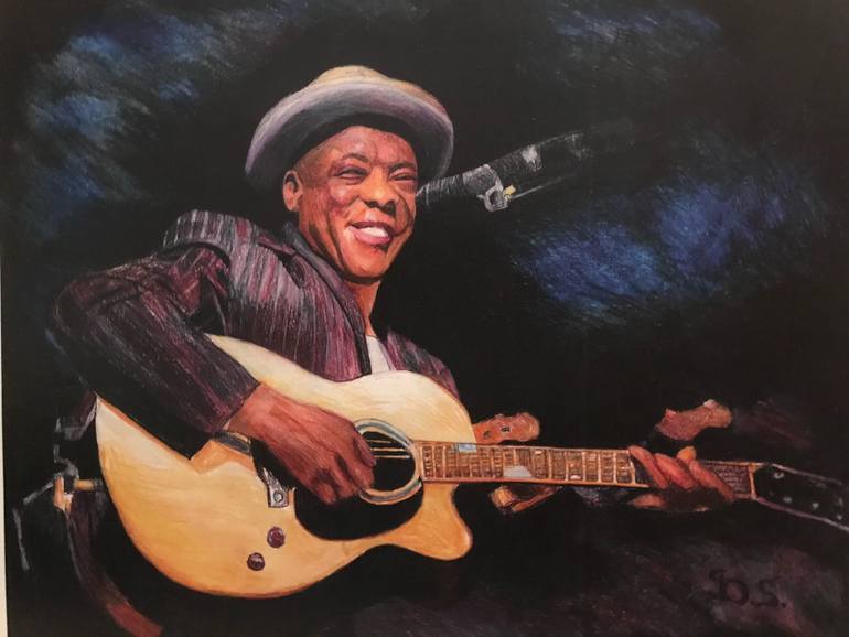 Buddy Guy Drawing by Dave Shetsky | Saatchi Art