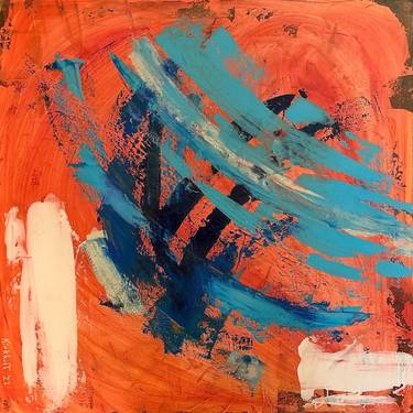Original Abstract Expressionism Abstract Painting by Jeff Kirkhuff