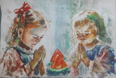 Original Children Paintings by fathoni widodo