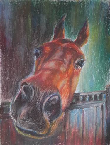 Original Horse Paintings by fathoni widodo