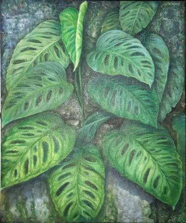 Original Realism Tree Paintings by fathoni widodo