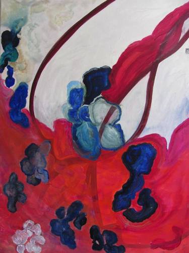 Print of Abstract Expressionism Education Paintings by Monica Gersbach-Forrer