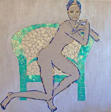 Print of Figurative Women Paintings by Monica Gersbach-Forrer