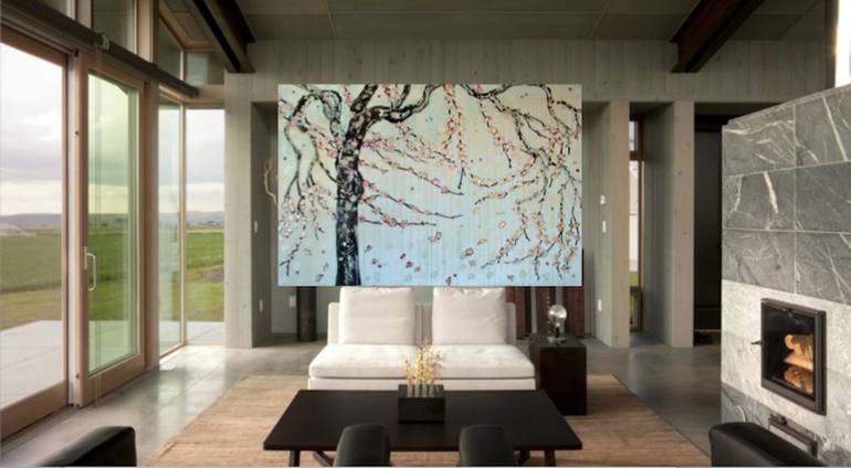 Original Tree Painting by Monica Gersbach-Forrer