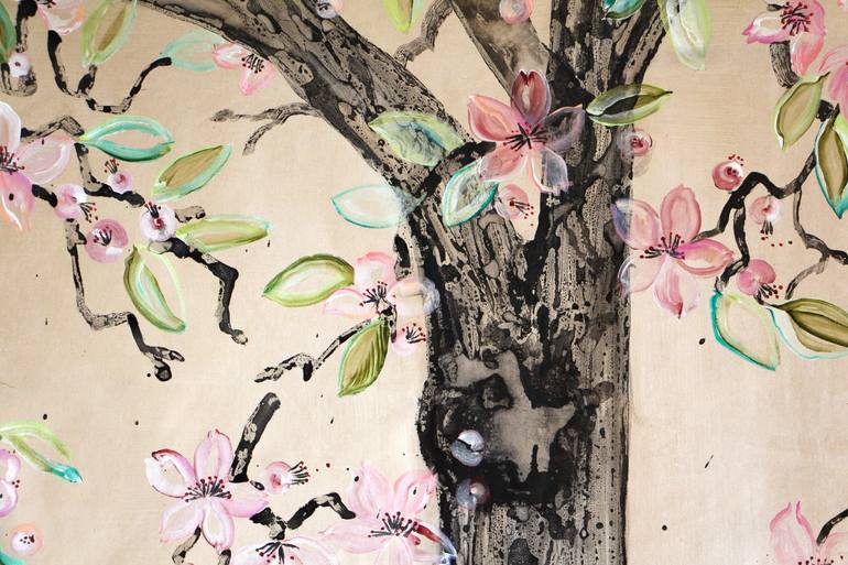 Original Figurative Nature Painting by Monica Gersbach-Forrer