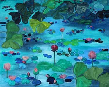 Print of Nature Paintings by Monica Gersbach-Forrer