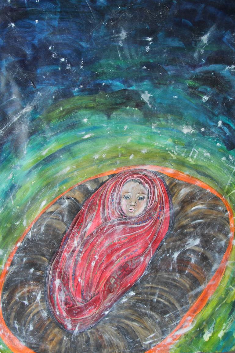 Original Conceptual Politics Painting by Monica Gersbach-Forrer