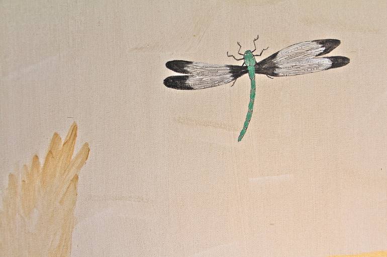 Original Conceptual Nature Painting by Monica Gersbach-Forrer