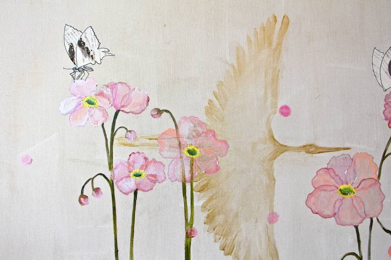 Original Conceptual Nature Painting by Monica Gersbach-Forrer