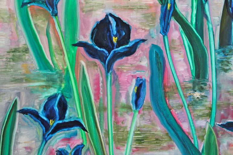 Original Figurative Botanic Painting by Monica Gersbach-Forrer