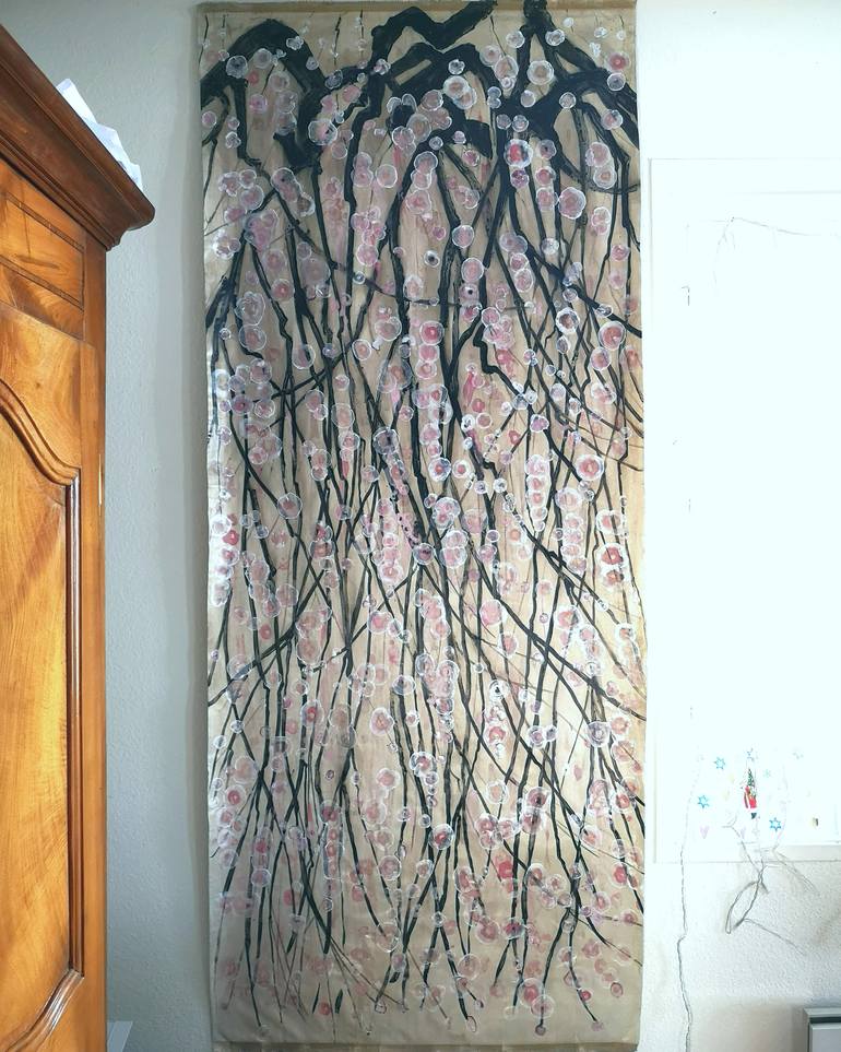 Original Abstract Nature Painting by Monica Gersbach-Forrer