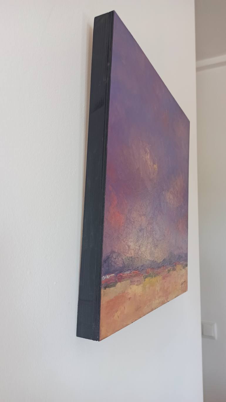 Original Impressionism Beach Painting by Sonia Cifuentes