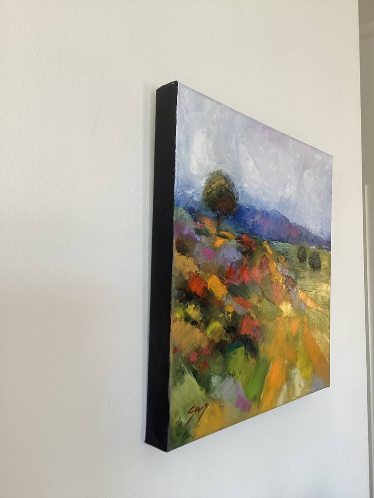 Original Impressionism Landscape Painting by Sonia Cifuentes