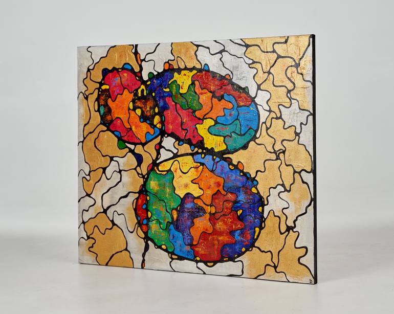 Original Abstract Painting by Evgeniya Demidova