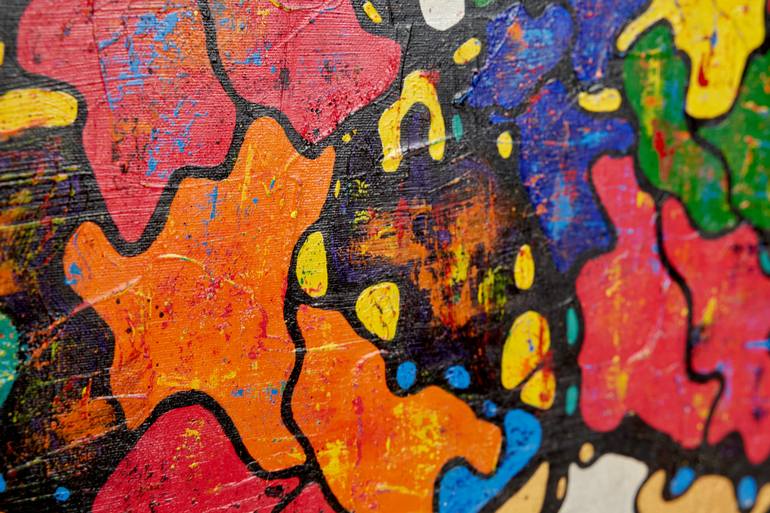 Original Abstract Painting by Evgeniya Demidova