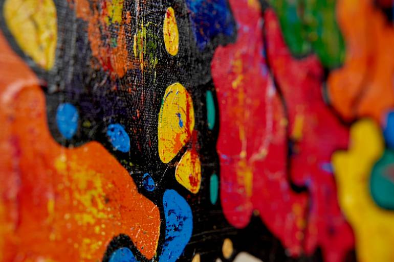 Original Abstract Painting by Evgeniya Demidova