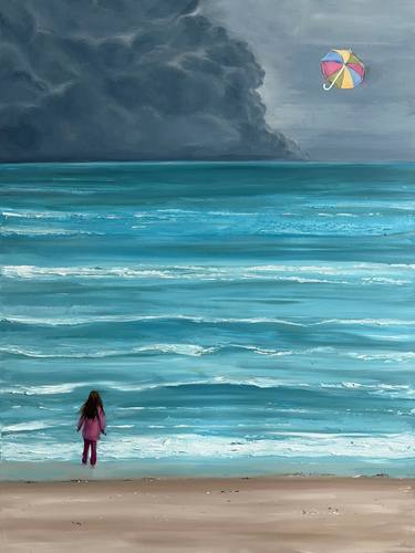 Original Conceptual Seascape Paintings by Sarah Lim-Murray
