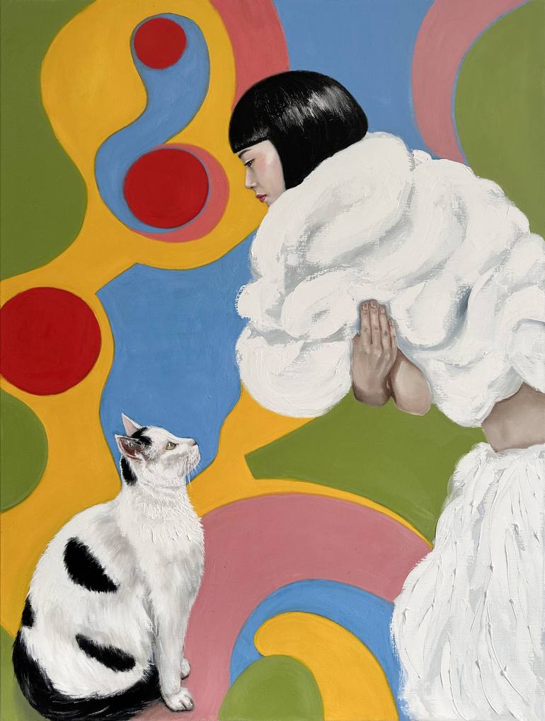 Original Contemporary Animal Paintings by Sarah Lim-Murray