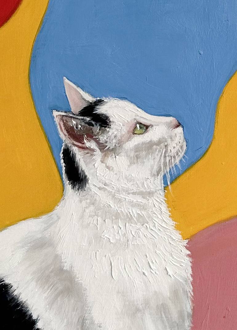 Original Contemporary Animal Painting by Sarah Lim-Murray