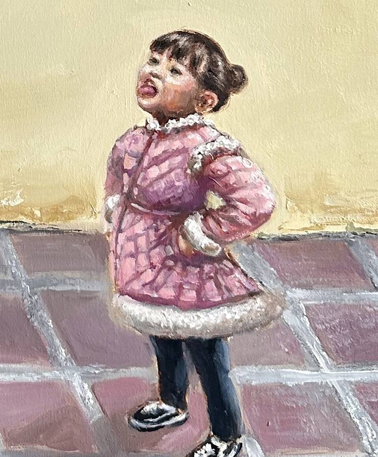 Original Figurative Children Painting by Sarah Lim-Murray