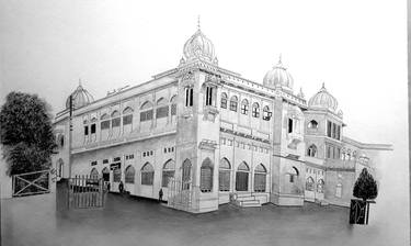 Print of Fine Art Architecture Drawings by Amit Verma