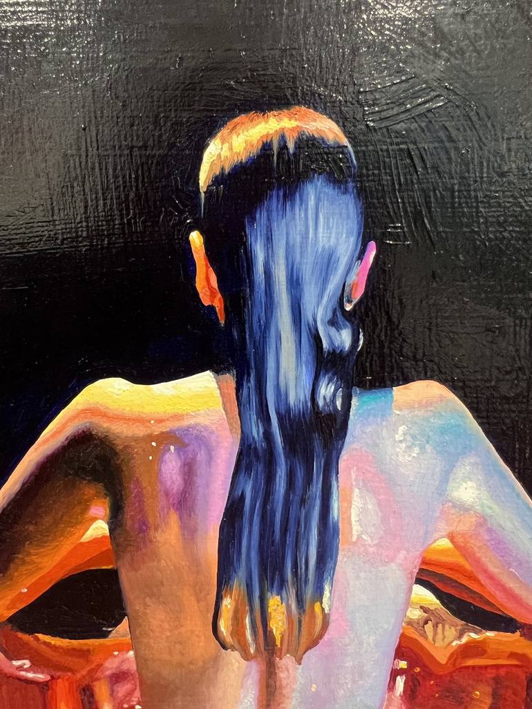 Original Figurative Nude Painting by Phillip Price