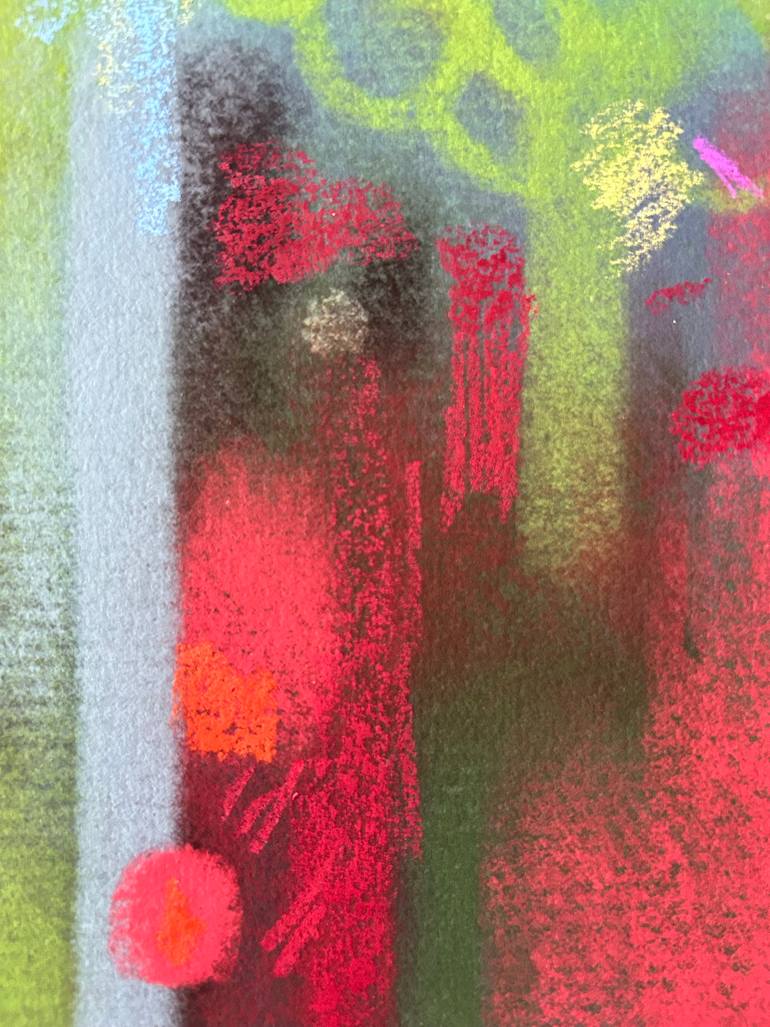 Original Abstract Nature Drawing by Natalia Nik