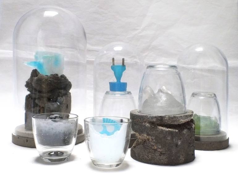 Original Dada Still Life Installation by Anne Cardot