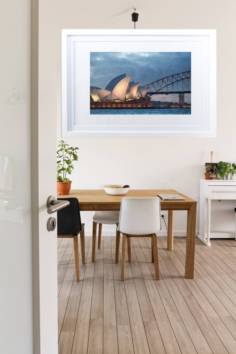 Original Realism Cities Printmaking by Nilanji Perera