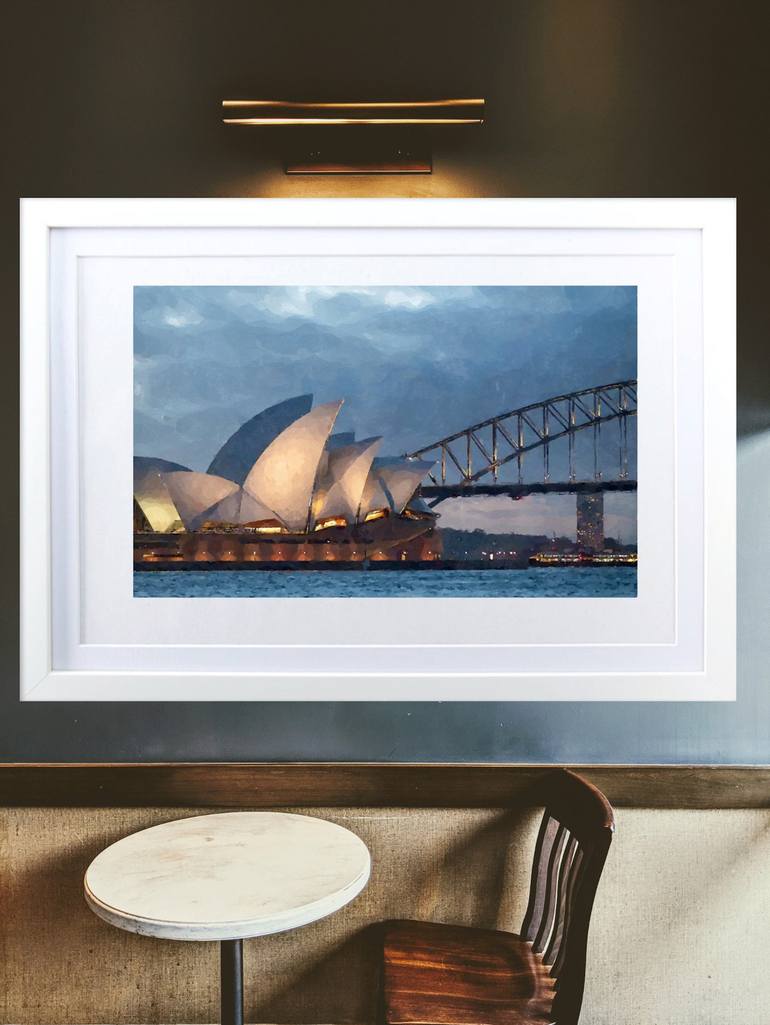 Original Realism Cities Printmaking by Nilanji Perera