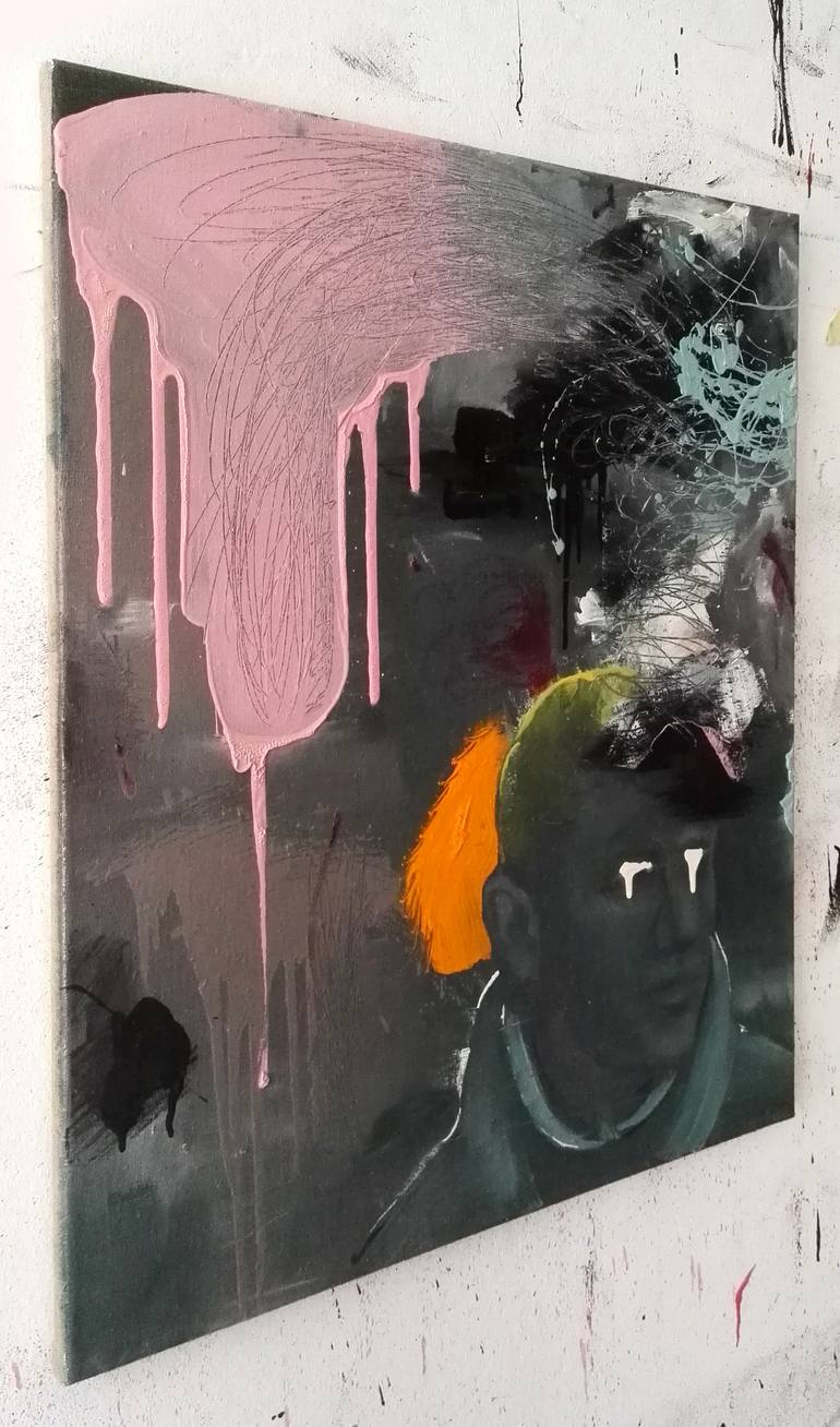 Original Figurative People Painting by Sven Reile