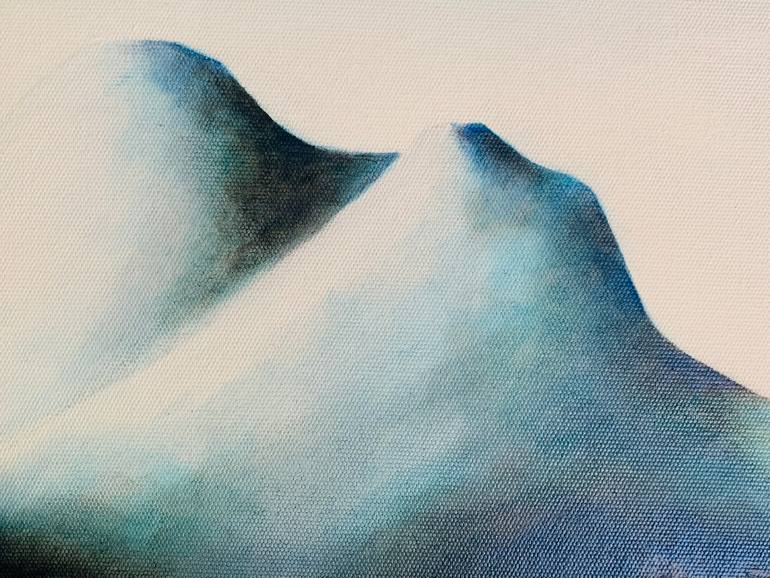 Original Conceptual Nude Painting by Gordon Colours