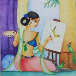 Doodle Art Painting at Rs 2500, Modern Art Paintings in Durgapur