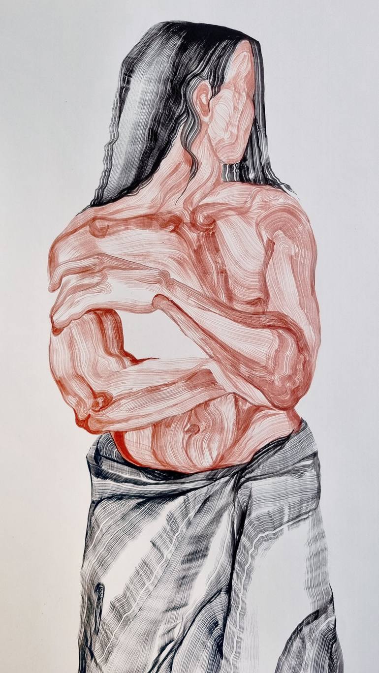 Original Figurative Body Painting by The Frym