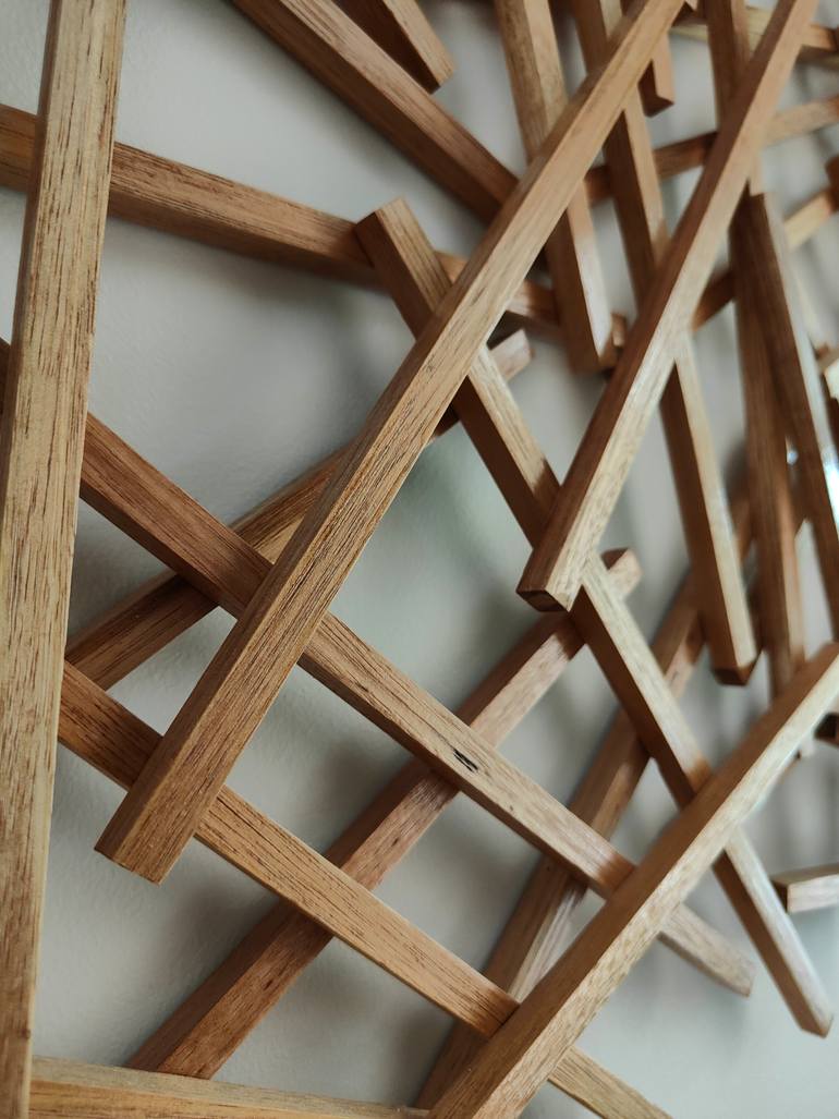 Original Modernism Patterns Sculpture by David Velasco