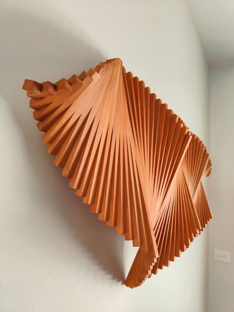 Original Modernism Patterns Sculpture by David Velasco
