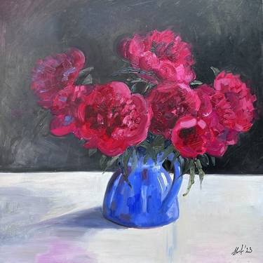 Original Floral Paintings by Nataliya Lemesheva