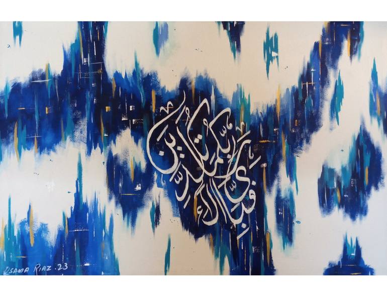 Original Abstract Religion Painting by Osama Riaz