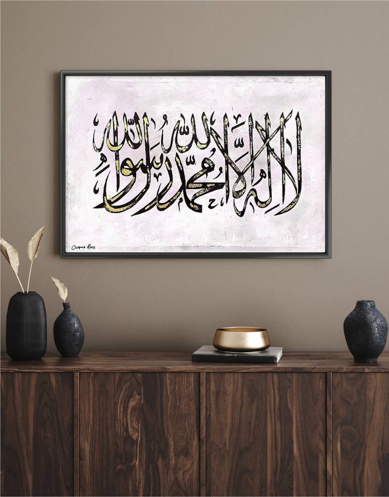 Original Modernism Abstract Painting by Osama Riaz