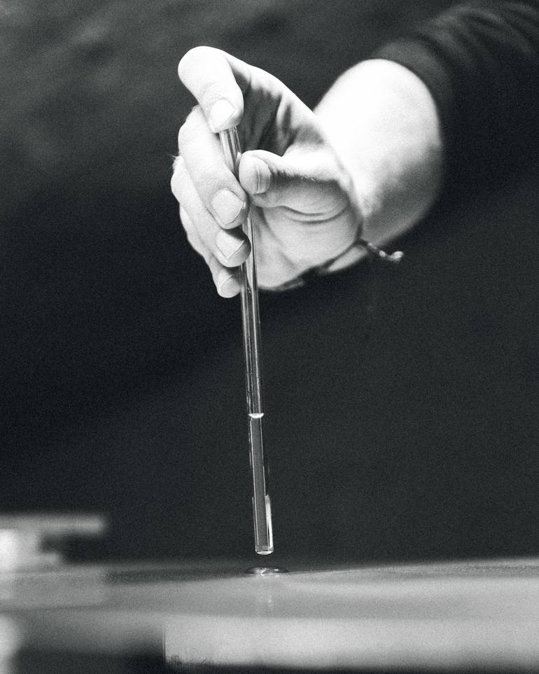 Original Abstract Geometric Painting by Ondrej Belica