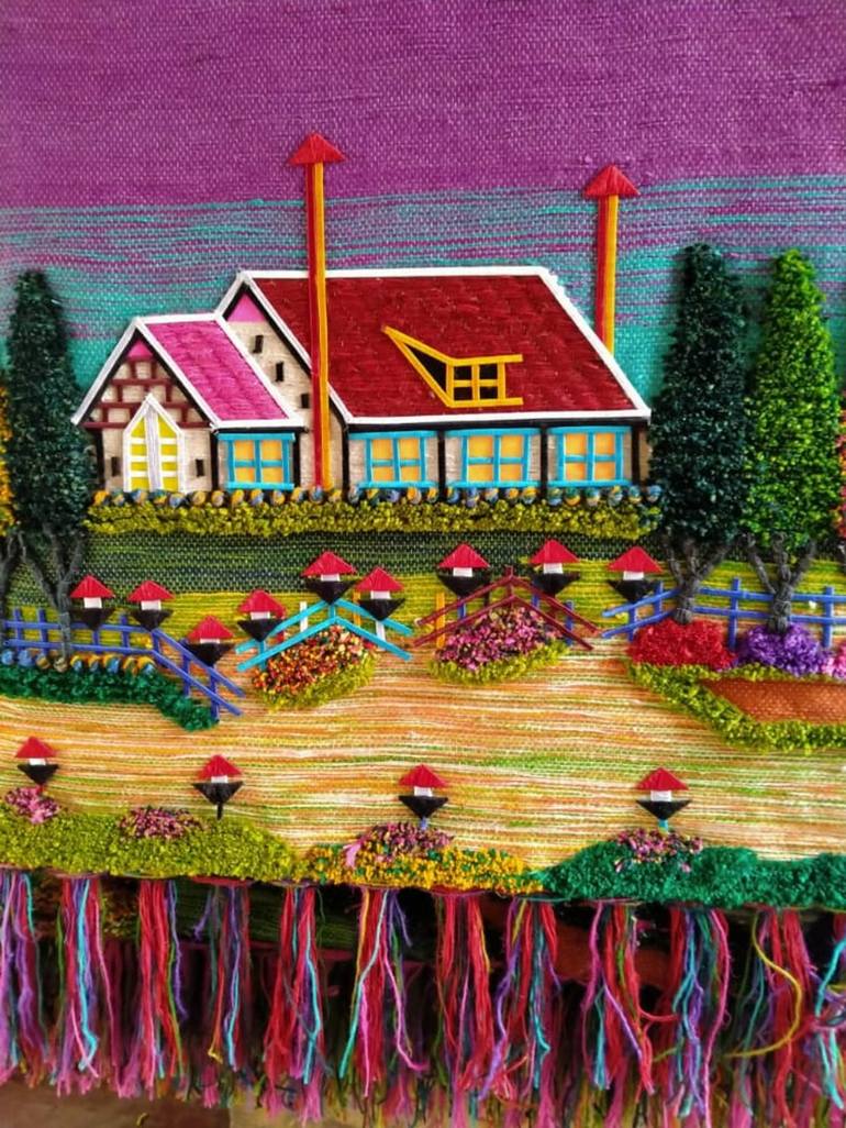 house scenery painting