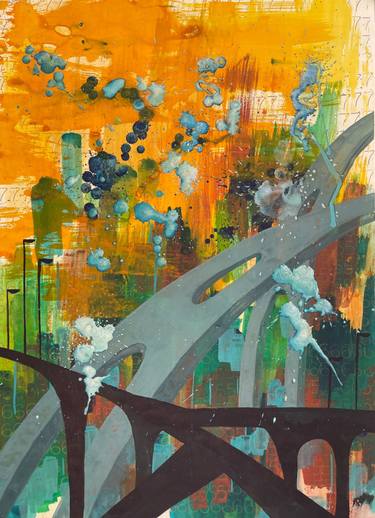 Original Conceptual Abstract Paintings by Jon Fontenot